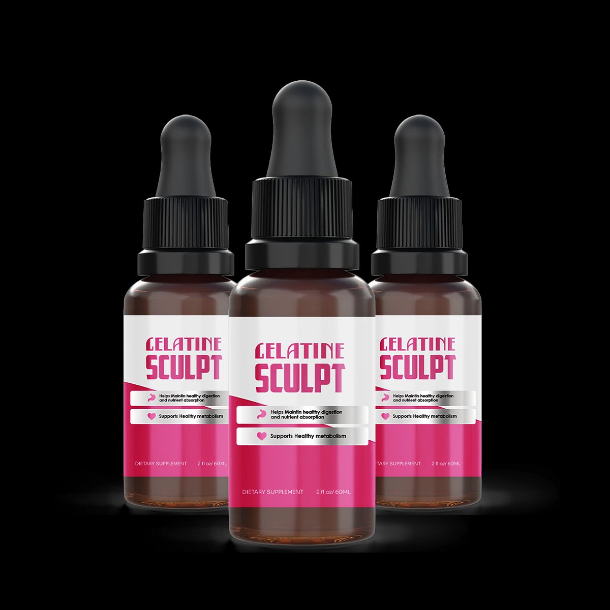 Gelatine Sculpt bottles